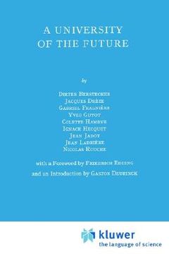 portada a university of the future (en Inglés)