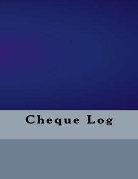 portada Cheque Log: Volume 4 (Business Logs)