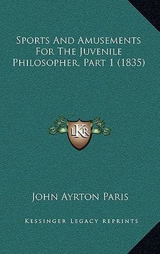 portada sports and amusements for the juvenile philosopher, part 1 (1835) (en Inglés)