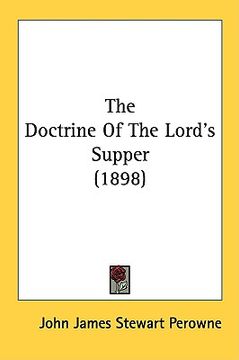 portada the doctrine of the lord's supper (1898) (en Inglés)