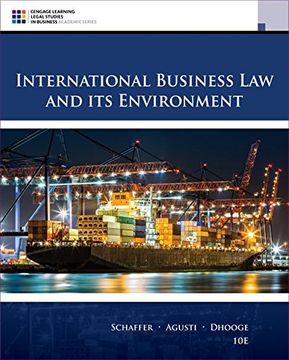 portada International Business Law and Its Environment (en Inglés)