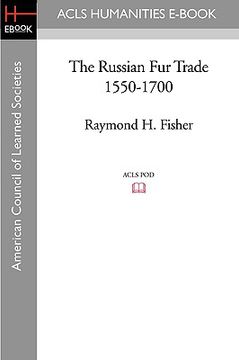 portada the russian fur trade 1550-1700 (en Inglés)