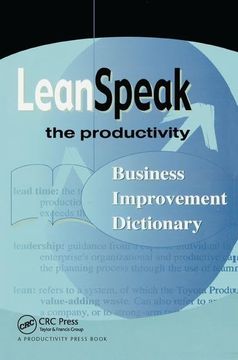 portada Leanspeak: The Productivity Business Improvement Dictionary (en Inglés)