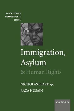portada Immigration, Asylum and Human Rights (Blackstone's Human Rights Series) (en Inglés)