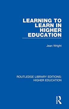 portada Learning to Learn in Higher Education (Routledge Library Editions: Higher Education) 