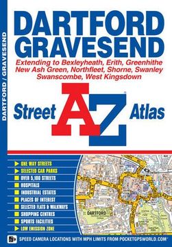 portada Dartford & Gravesend A-Z Street Atlas (en Inglés)