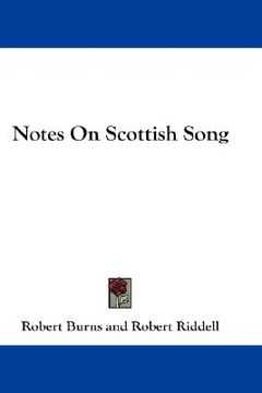portada notes on scottish song (en Inglés)