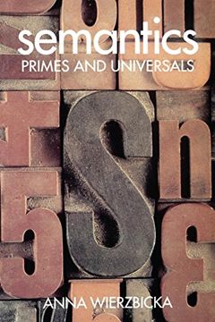 portada Semantics: Primes and Universals (St. In Classification Data Analysis) (en Inglés)