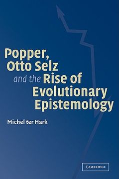 portada Popper, Otto Selz and the Rise of Evolutionary Epistemology (in English)