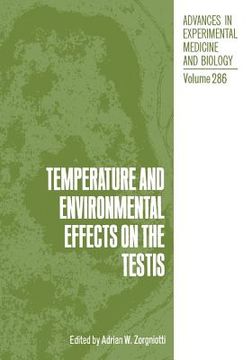 portada Temperature and Environmental Effects on the Testis (en Inglés)
