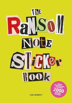 portada The Ransom Note Sticker Book: Thousands of Letters for Your Anonymous Messages (in English)