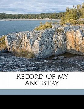 portada record of my ancestry (in English)