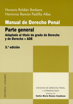 portada Manual de Derecho Penal. Parte General (in Spanish)