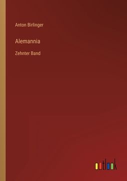 portada Alemannia: Zehnter Band (en Alemán)