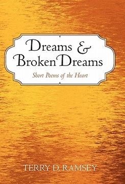 portada dreams and broken dreams: short poems of the heart