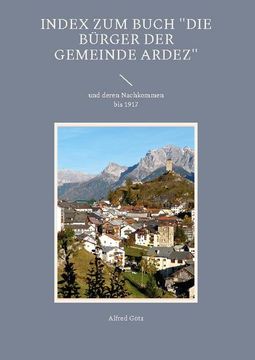 portada Index zum Buch "Die Bürger der Gemeinde Ardez" (en Alemán)