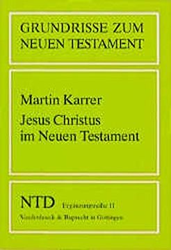 portada Jesus Christus Im Neuen Testament (in German)