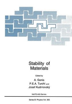 portada stability of materials (en Inglés)