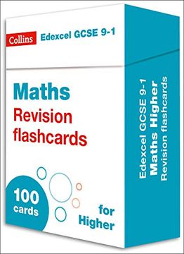 portada Collins Gcse 9-1 Revision – new Edexcel Gcse 9-1 Maths Higher Revision Flashcards (in English)