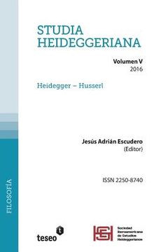 portada Studia Heideggeriana Vol. V: Heidegger - Husserl