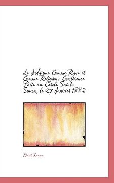 portada le juda sme comme race et comme religion: conf rence faite au cercle saint-simon, le 27 janvier 1883 (en Inglés)