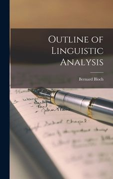 portada Outline of Linguistic Analysis