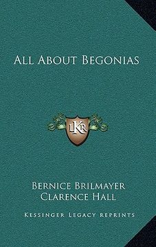 portada all about begonias (in English)