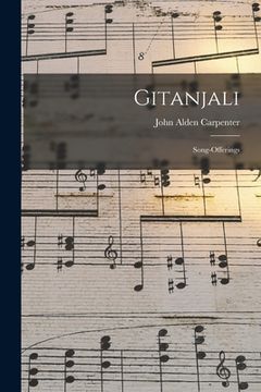 portada Gitanjali: Song-Offerings (en Inglés)