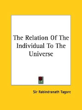 portada the relation of the individual to the universe
