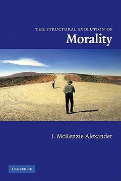 portada the structural evolution of morality (en Inglés)