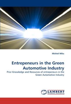 portada entrepeneurs in the green automotive industry (en Inglés)