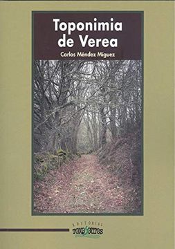 portada Toponimia de Verea (en Gallego)