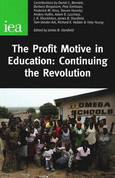 portada profit motive in education
