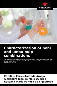 portada Characterization of noni and umbu pulp combinations