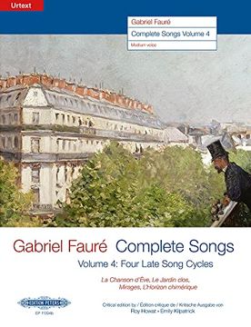 portada Complete Songs / Sämtliche Lieder (1906 1921), Band 4 -Ausgabe für Mittlere Singstimme und Klavier- (in French)