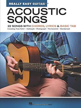 portada Acoustic Songs - Really Easy Guitar Series: 22 Songs With Chords, Lyrics & Basic tab (en Inglés)