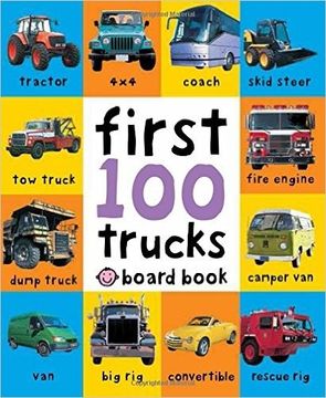portada Trucks: First 100 Soft to Touch (Soft to Touch Board Books) (en Inglés)