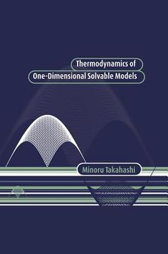 portada Thermodynamics of One-Dimensional Solvable Models (en Inglés)