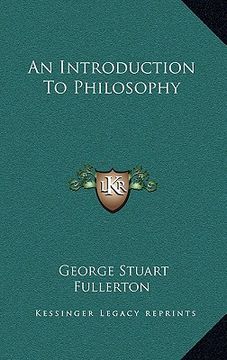 portada an introduction to philosophy (in English)