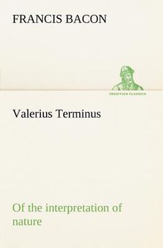 portada valerius terminus of the interpretation of nature