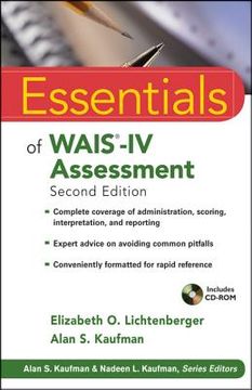 portada essentials of wais-iv assessment (en Inglés)