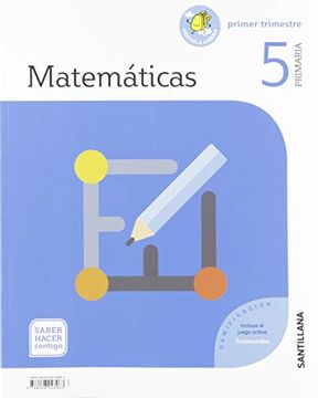 portada Matematicas 5 Primaria Saber Hacer Contigo