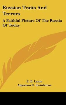 portada russian traits and terrors: a faithful picture of the russia of today (en Inglés)