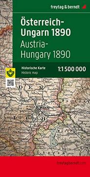 portada Austria - Hungary1890 F&B: Monarchiekarte (en Alemán)