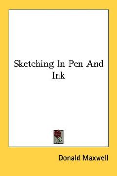 portada sketching in pen and ink (en Inglés)