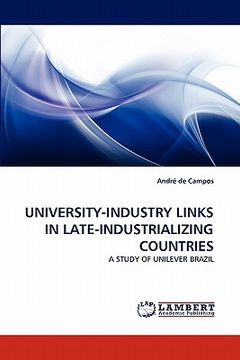 portada university-industry links in late-industrializing countries (en Inglés)