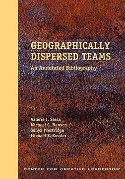 portada geographically dispersed teams: an annotated bibliography (in English)