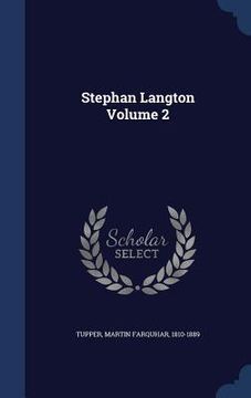 portada Stephan Langton Volume 2 (en Inglés)