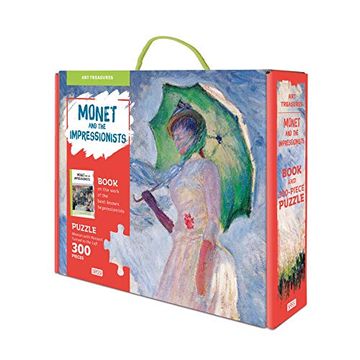 portada Monet and the Impressionists. Art Treasures. Ediz. A Colori. Con Puzzle (Sassi Junior) 