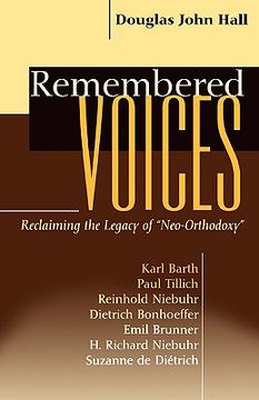 portada remembered voices (en Inglés)